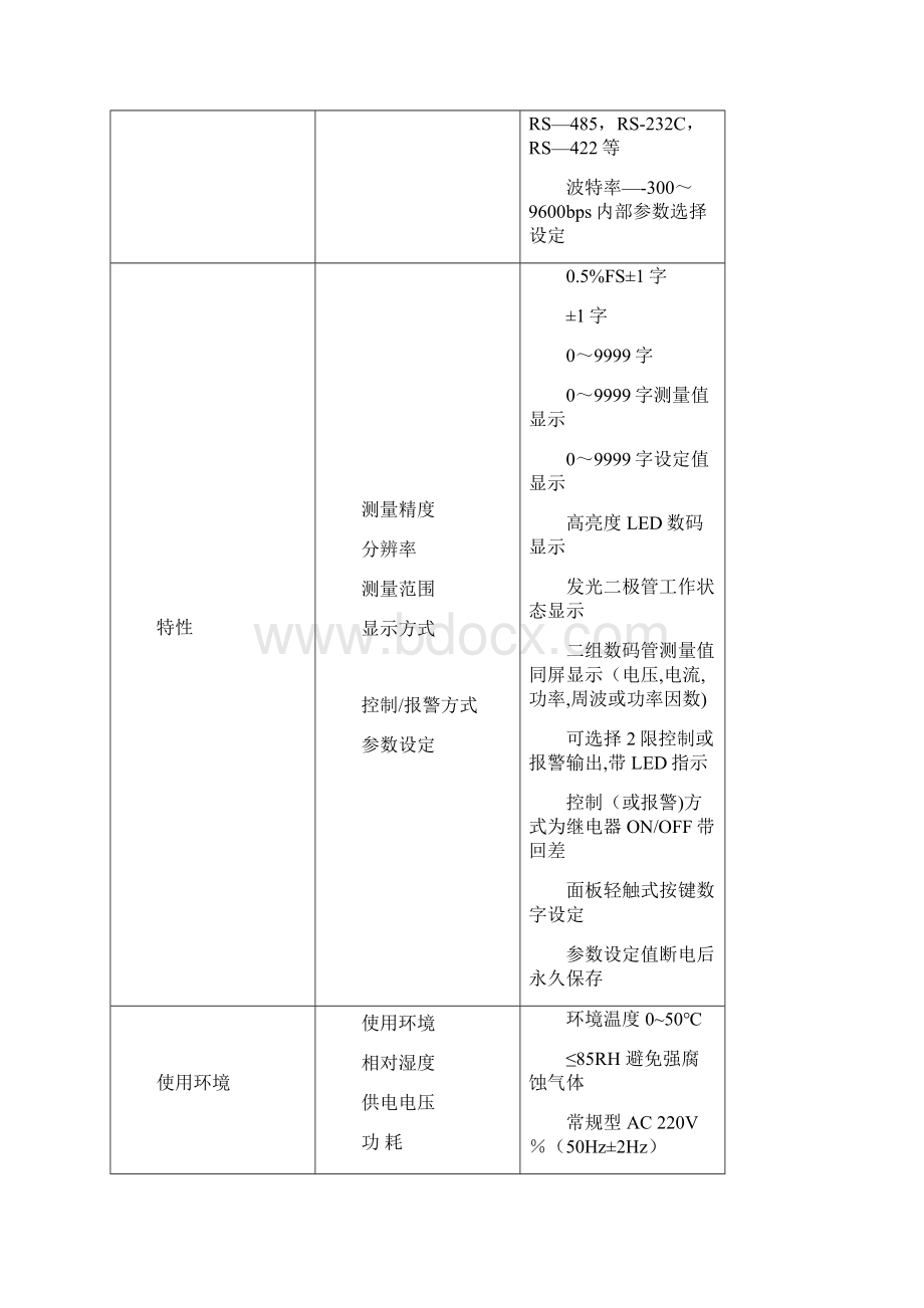 虹润智能表说明书.docx_第3页