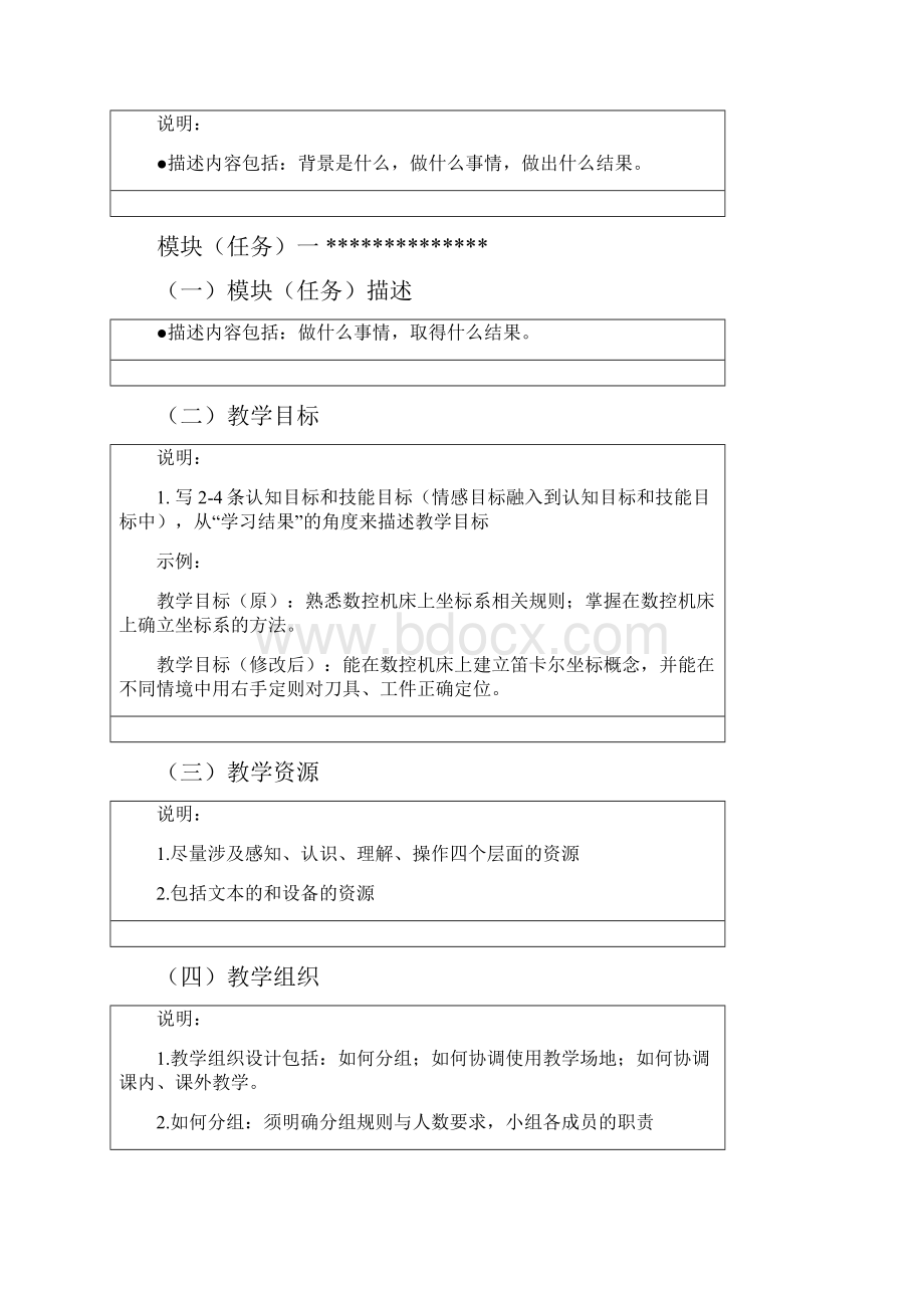 项目教学教案模板.docx_第3页