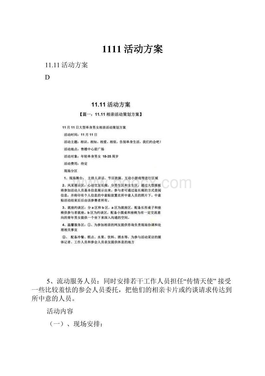 1111活动方案.docx