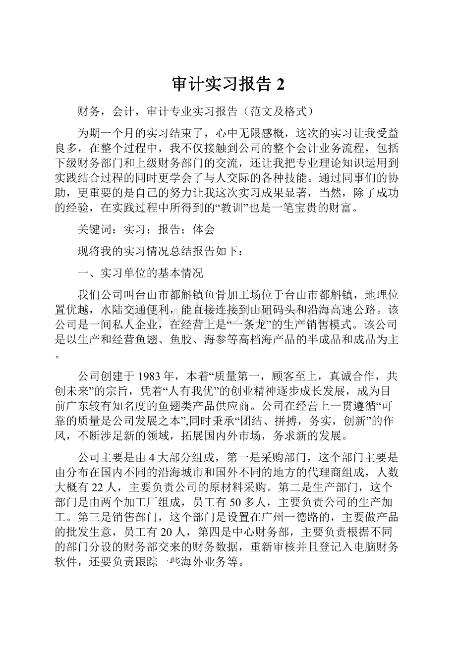 审计实习报告2.docx_第1页