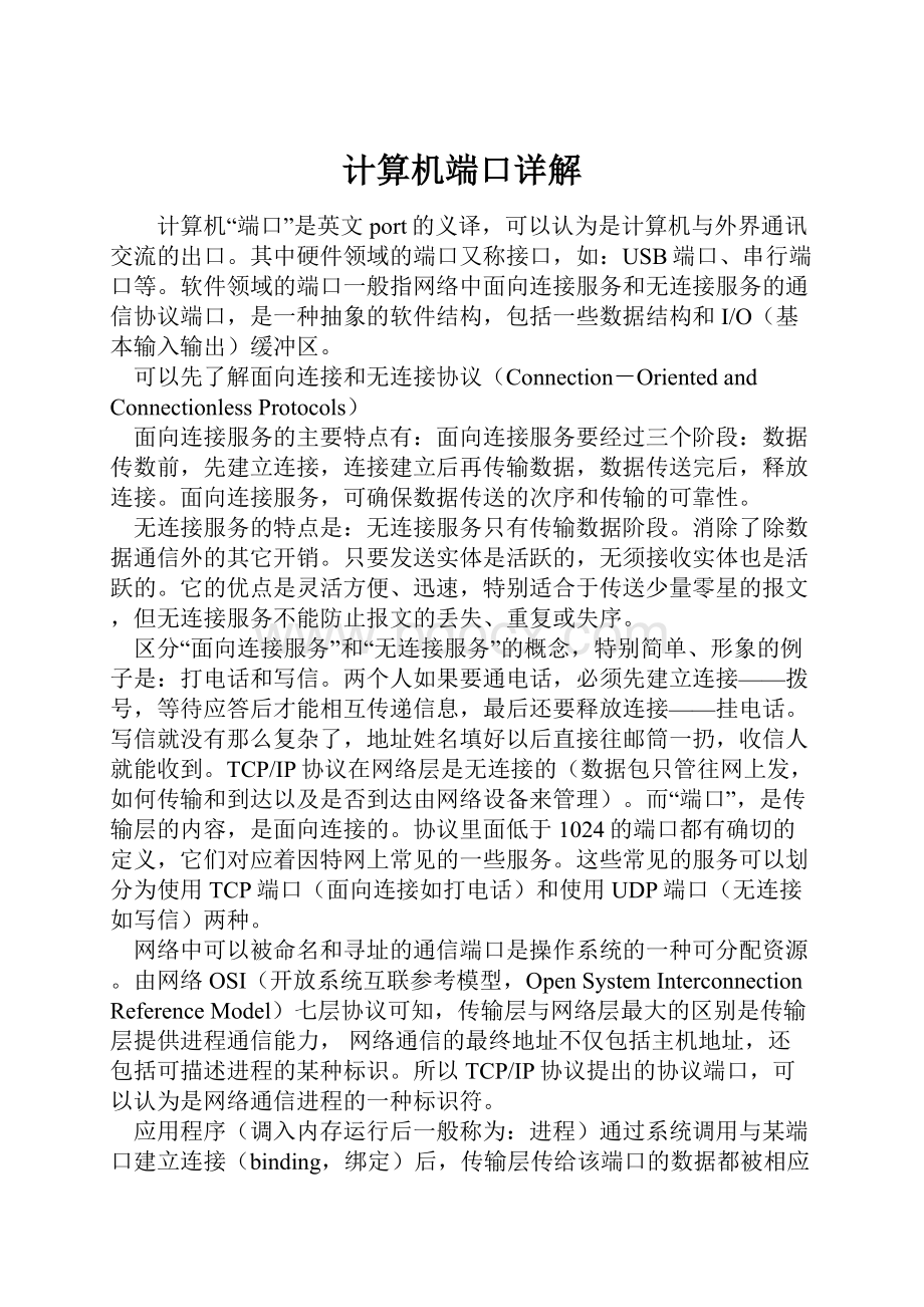 计算机端口详解.docx_第1页