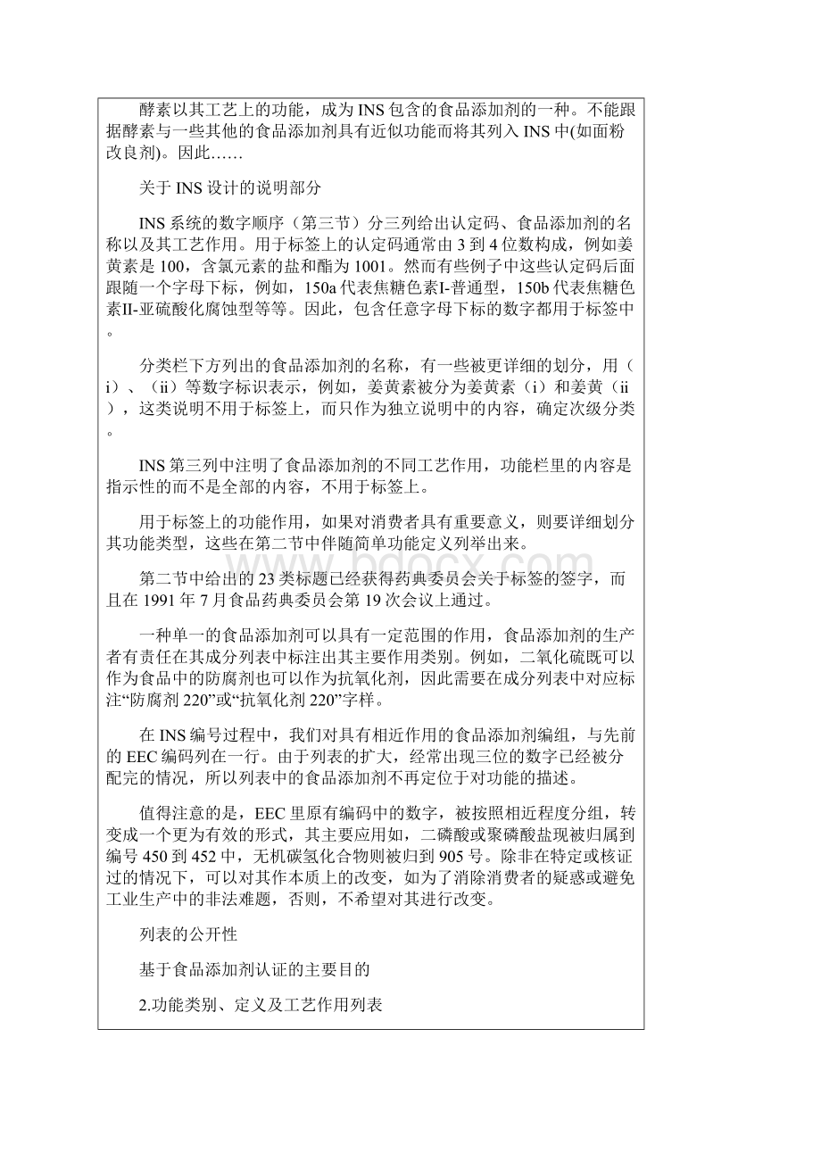 食品添加剂的分类名称和国际编号系统.docx_第2页