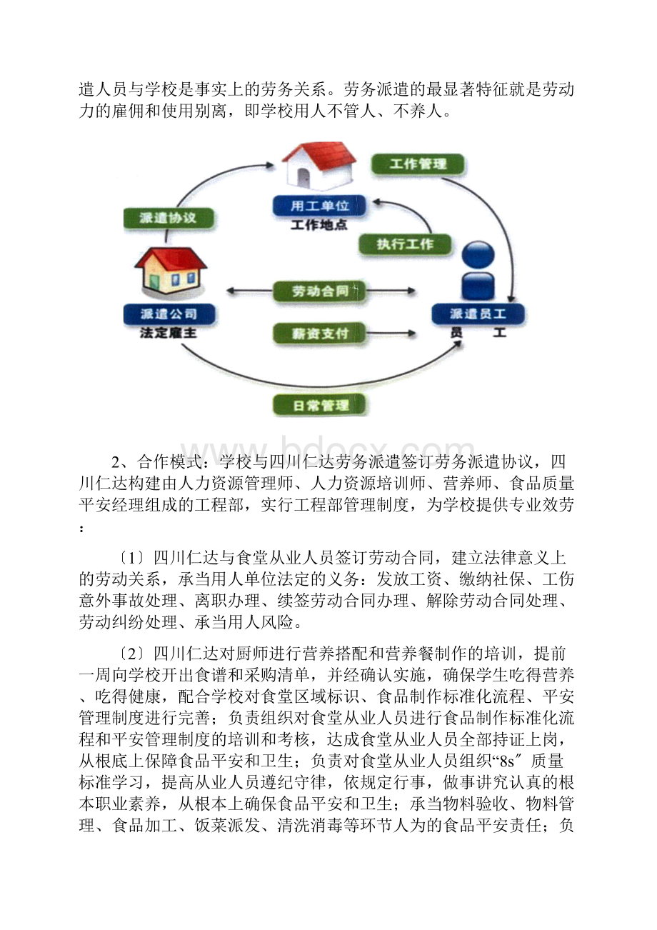 学校食堂员工劳务派遣方案书.docx_第2页