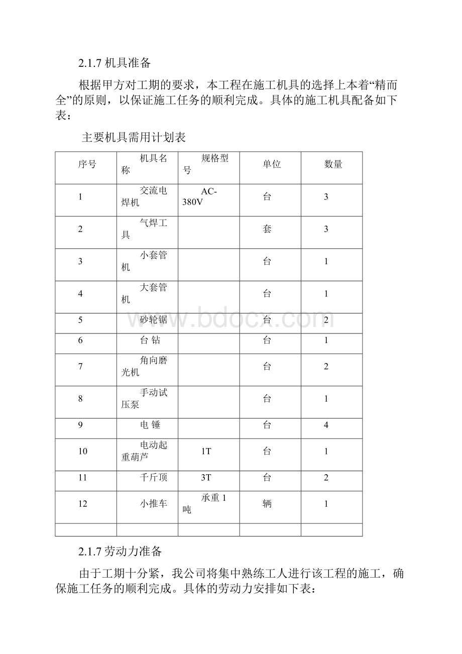 办公楼空调改造工程施工组织设计方案.docx_第3页