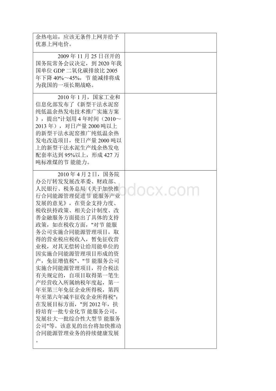 水泥余热发电项目可行性报告.docx_第3页