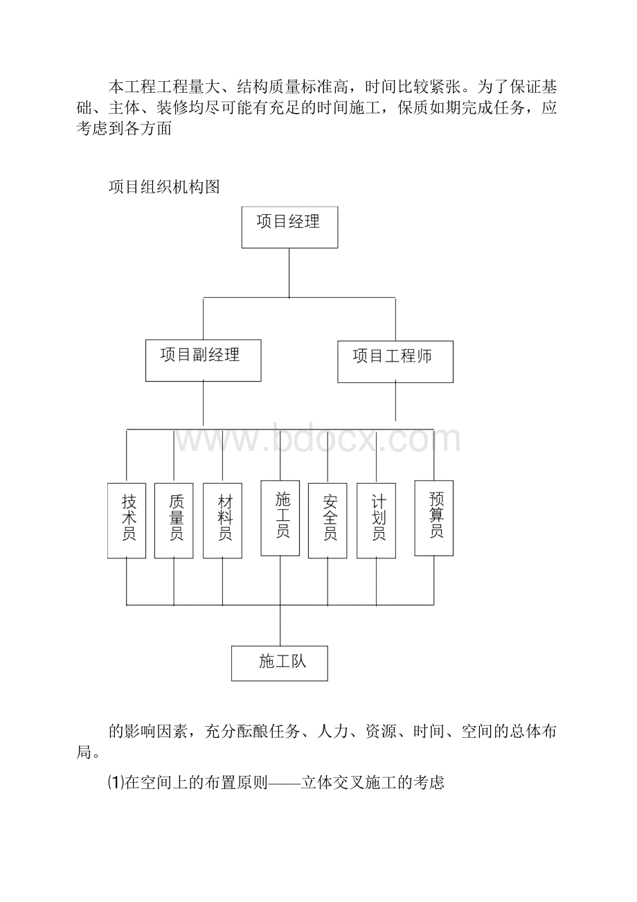 建筑企业的项目施工计划组织.docx_第2页