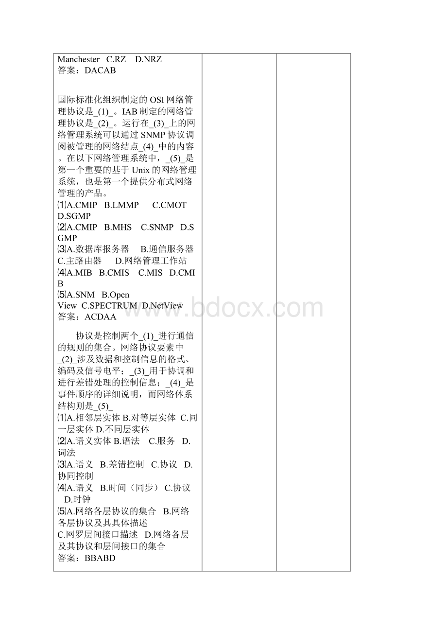 网络工程师复习资料及练习题7.docx_第2页