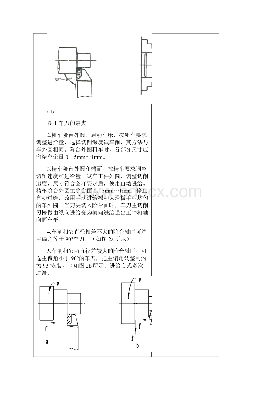 车工17车阶台轴的装夹方法和车削步骤.docx_第3页