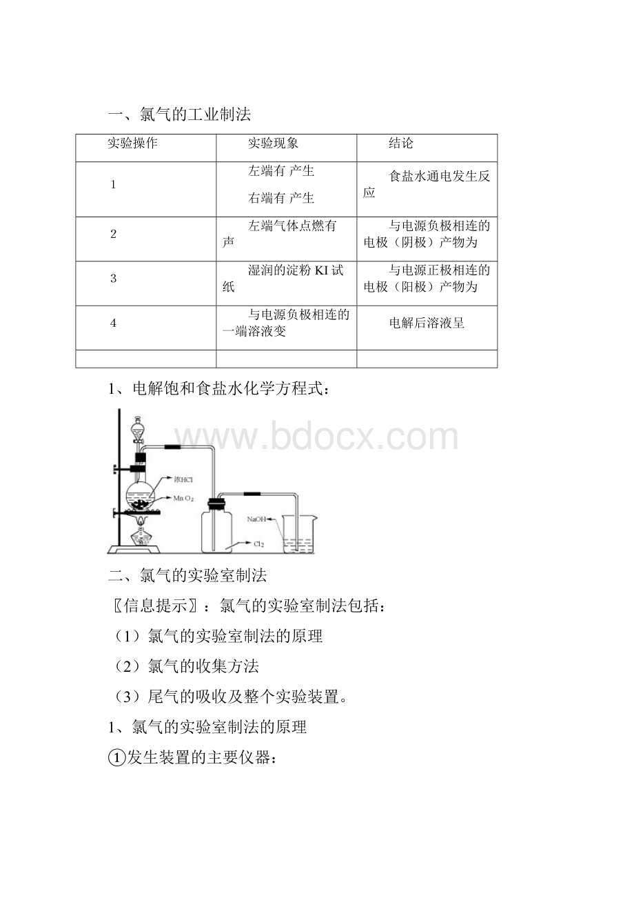 第一单元《氯溴碘及其化合物》学案+课时练习苏教版化学必修1.docx_第2页