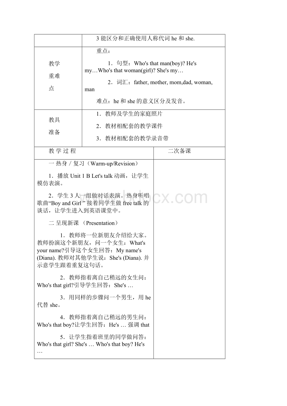 版三年级下册unit2电子备课.docx_第3页