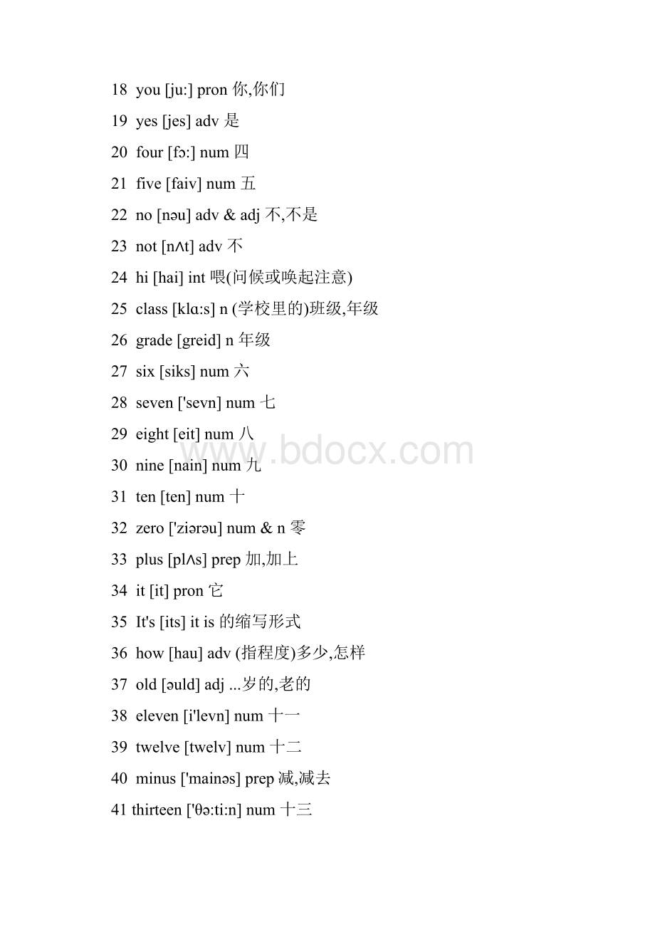 初中英语单词表大全.docx_第2页