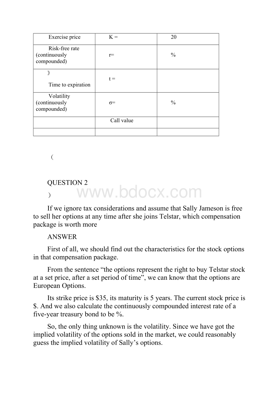 SallyJamesonValuingStockOptioninaCompensati.docx_第3页