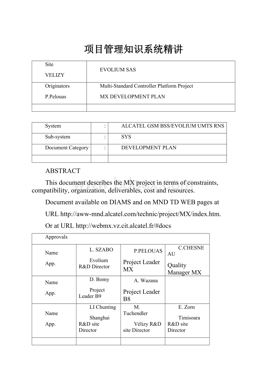 项目管理知识系统精讲.docx_第1页