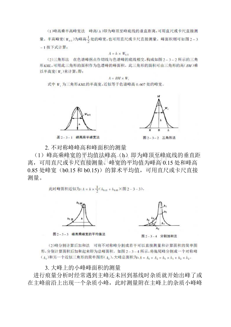 峰高峰面积的计算方法.docx_第2页