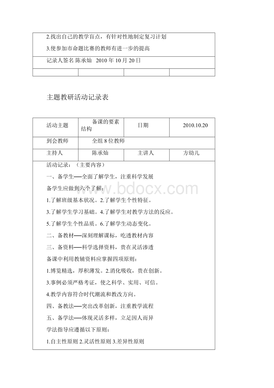 主题教研活动记录表 2.docx_第3页