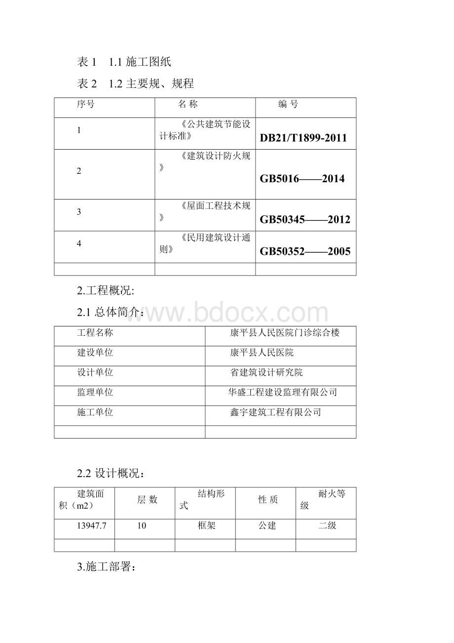 医院工程建筑节能施工组织设计方案.docx_第2页