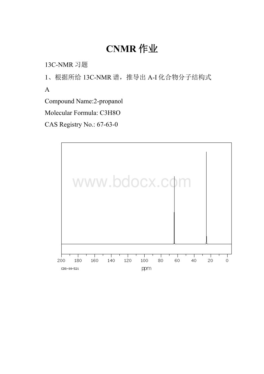 CNMR作业.docx_第1页