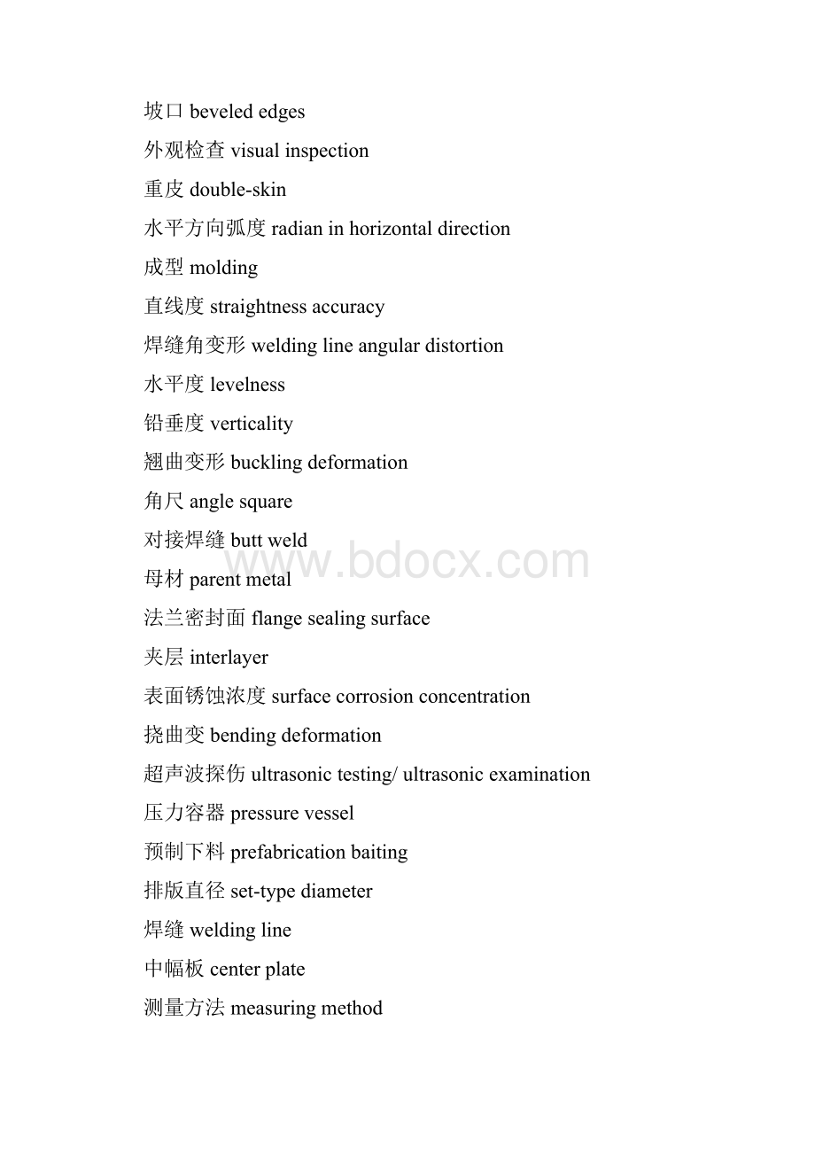 整理PEC土木工程英语证书考试建筑常用词汇.docx_第3页