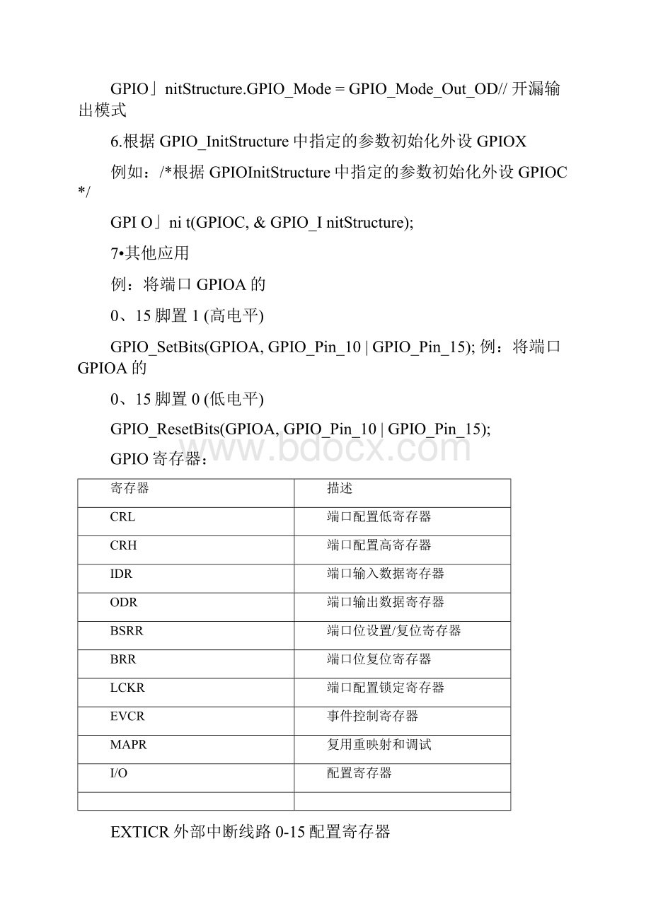 STM32中使用GPIO的总结超强.docx_第2页