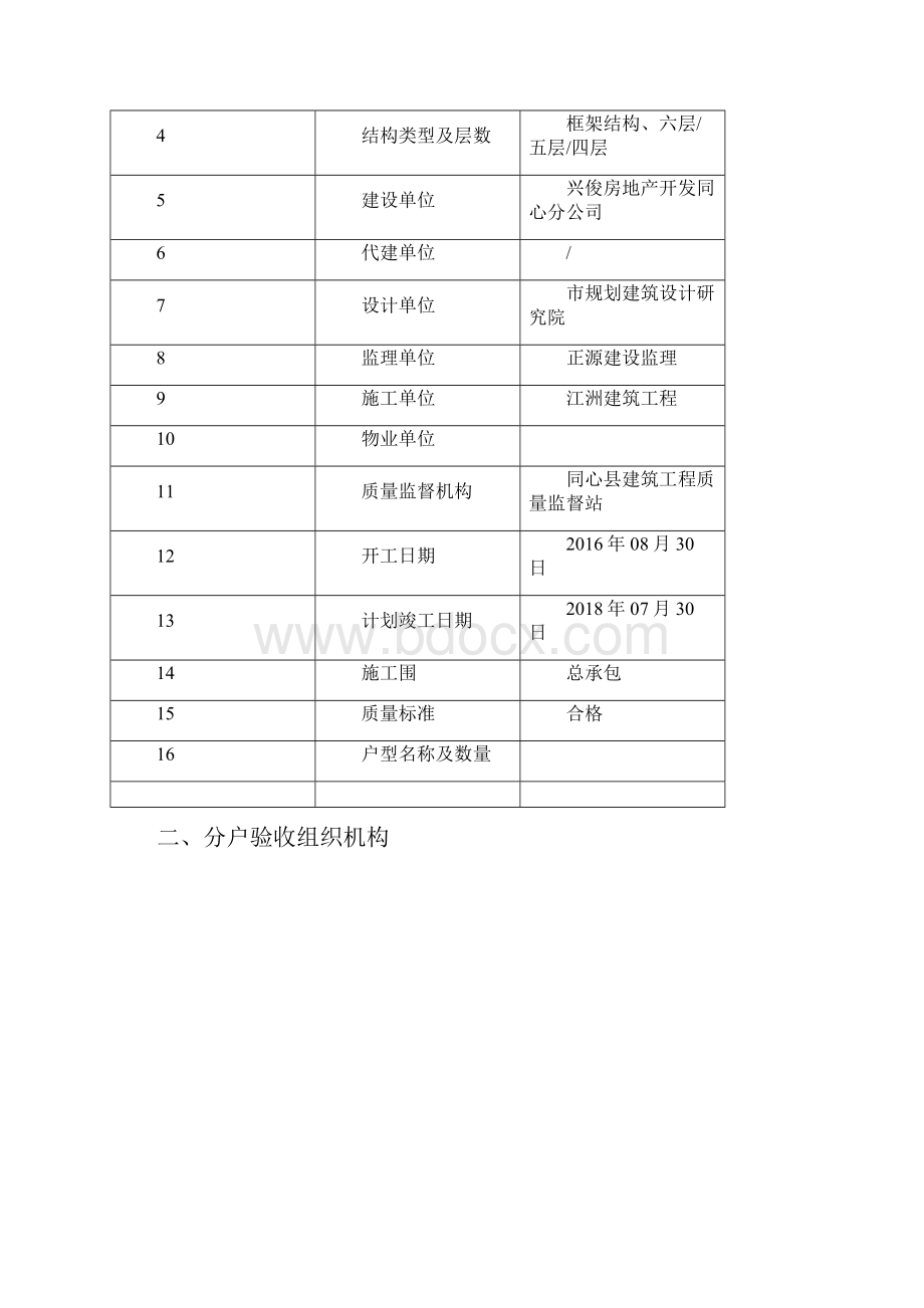 一期住宅工程分户验收实施计划方案.docx_第3页