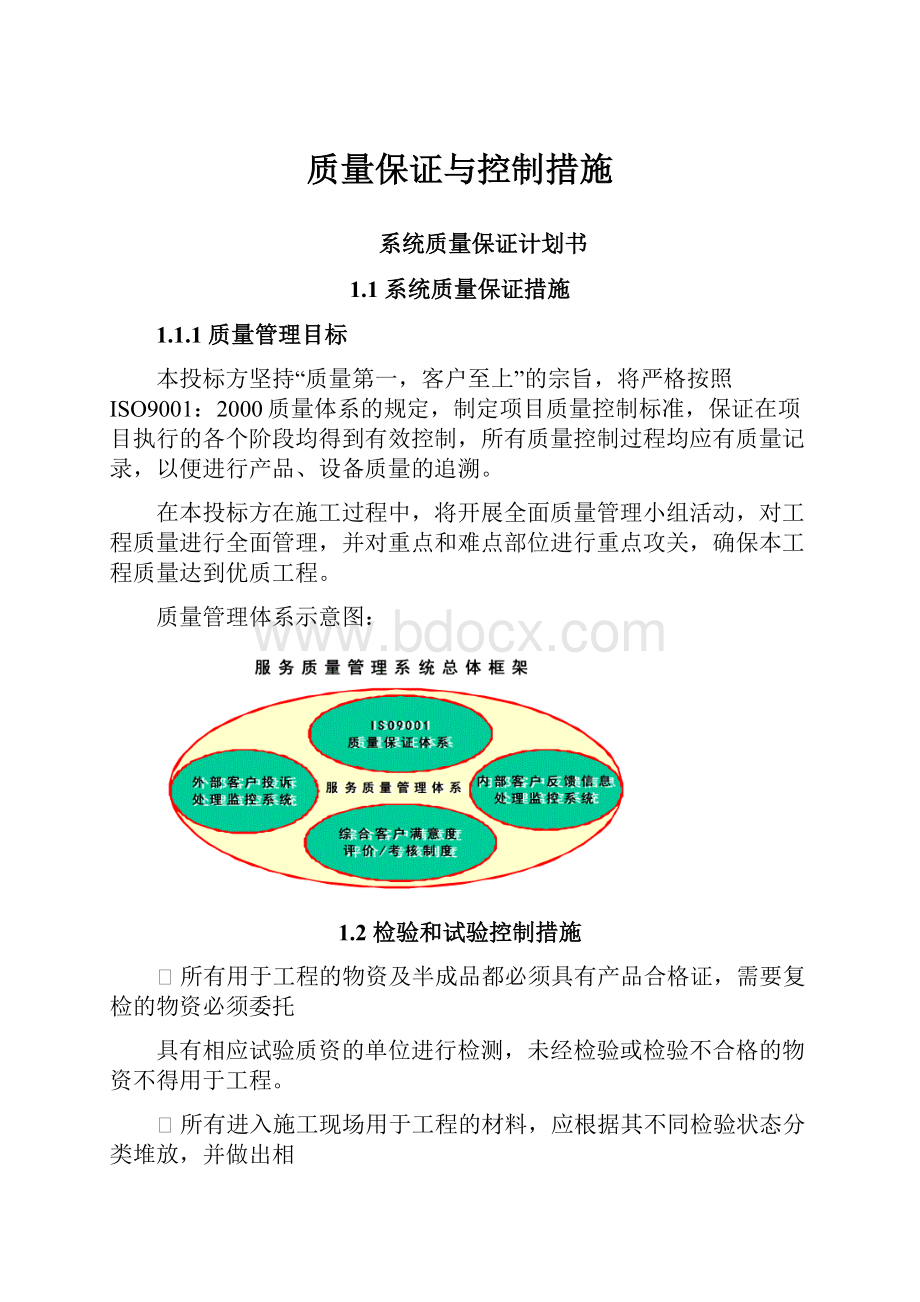 质量保证与控制措施.docx_第1页