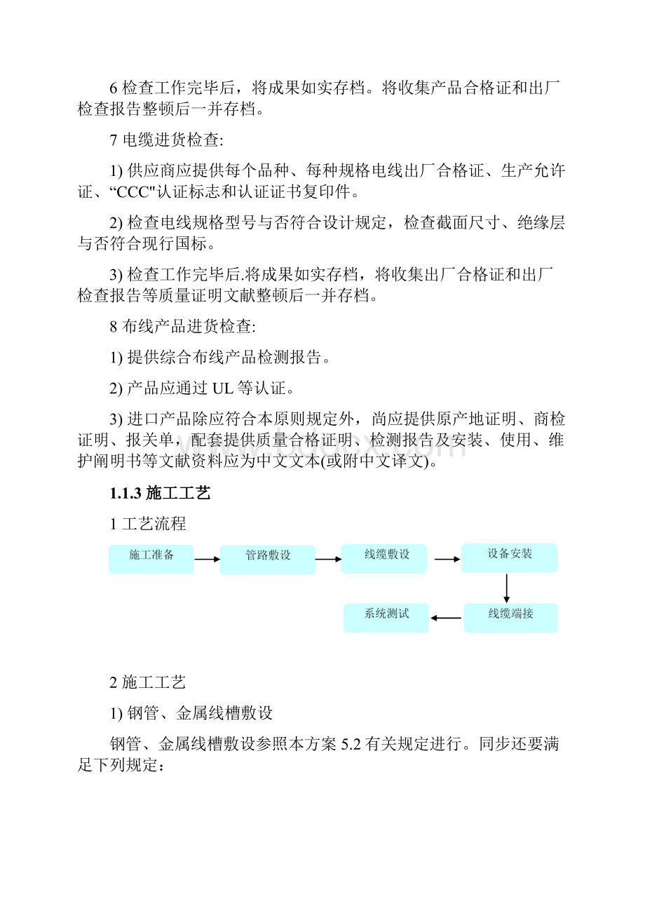 综合布线系统施工方案投标方案样本.docx_第3页