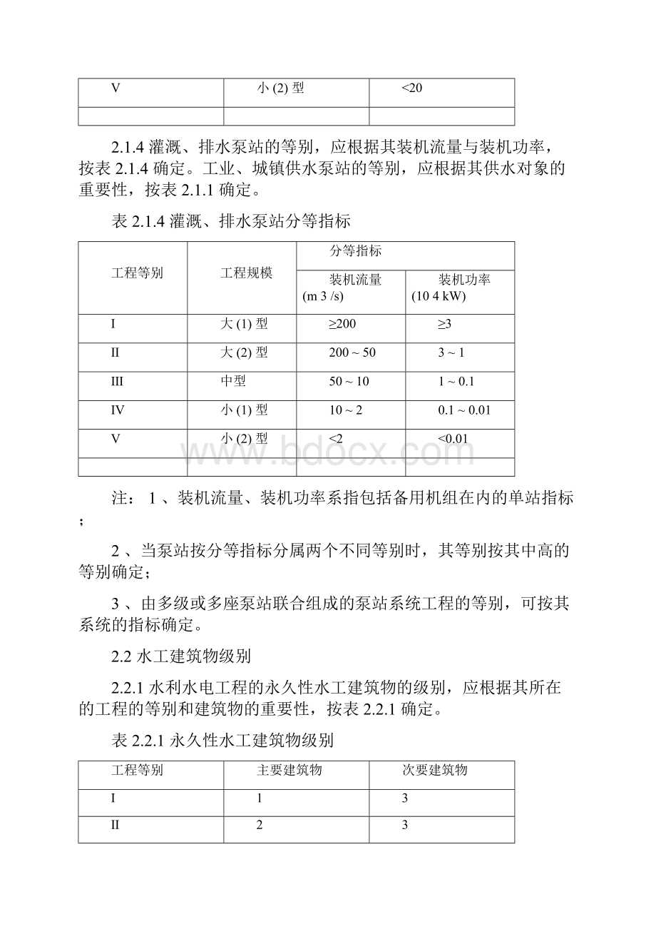 第一部分水利水电工程等级划分及洪水标准.docx_第3页