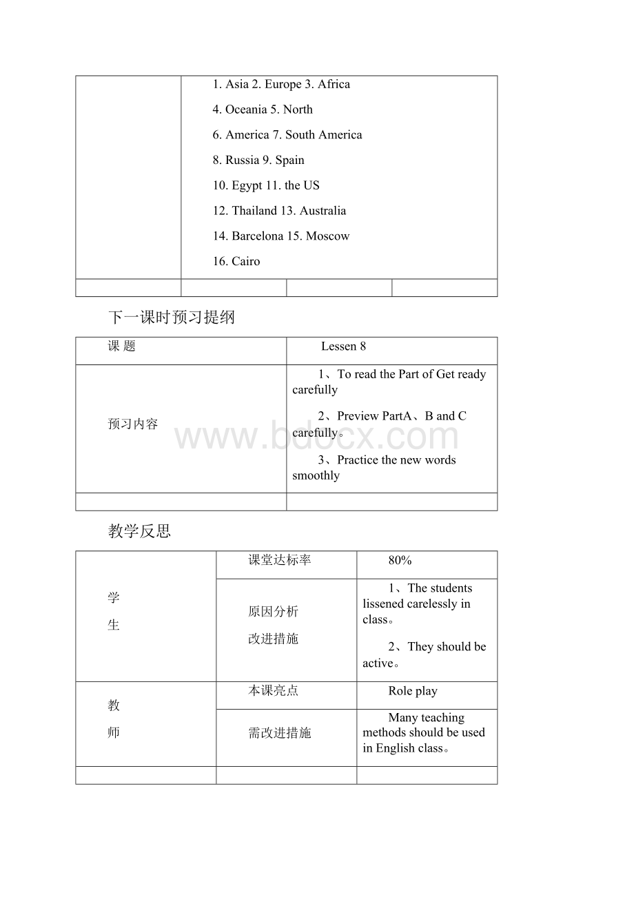 六年级英语上册unit 2导学案.docx_第3页