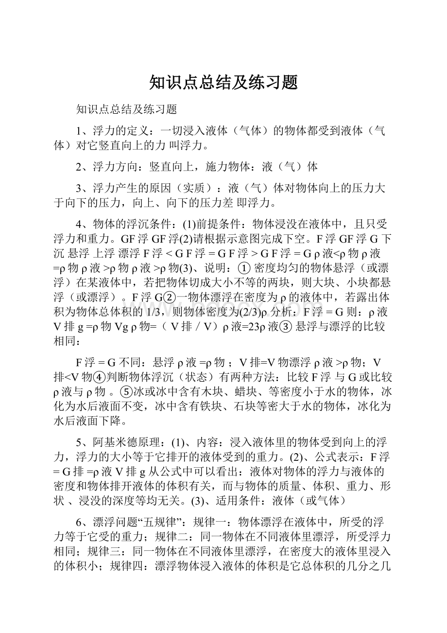 知识点总结及练习题.docx_第1页