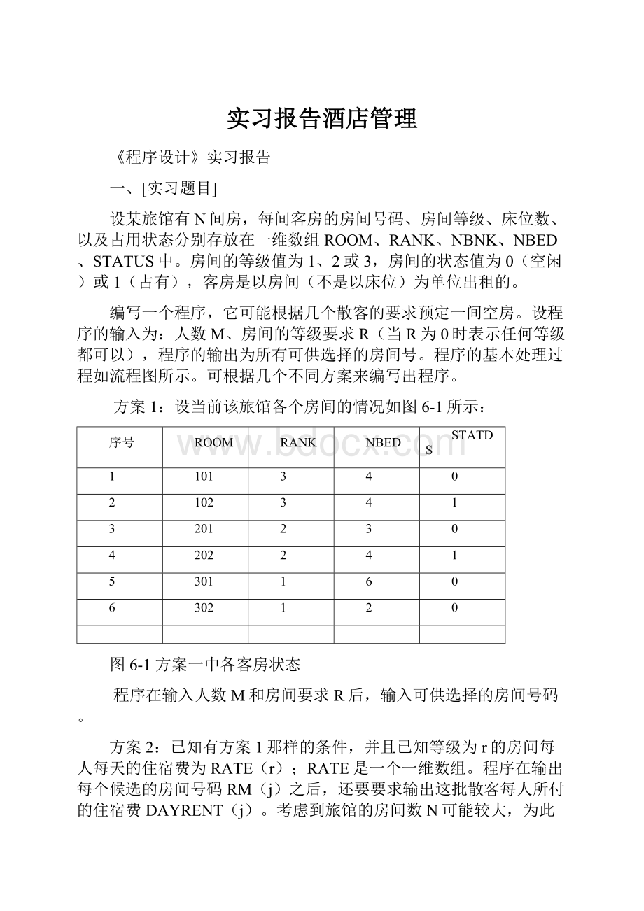 实习报告酒店管理.docx_第1页