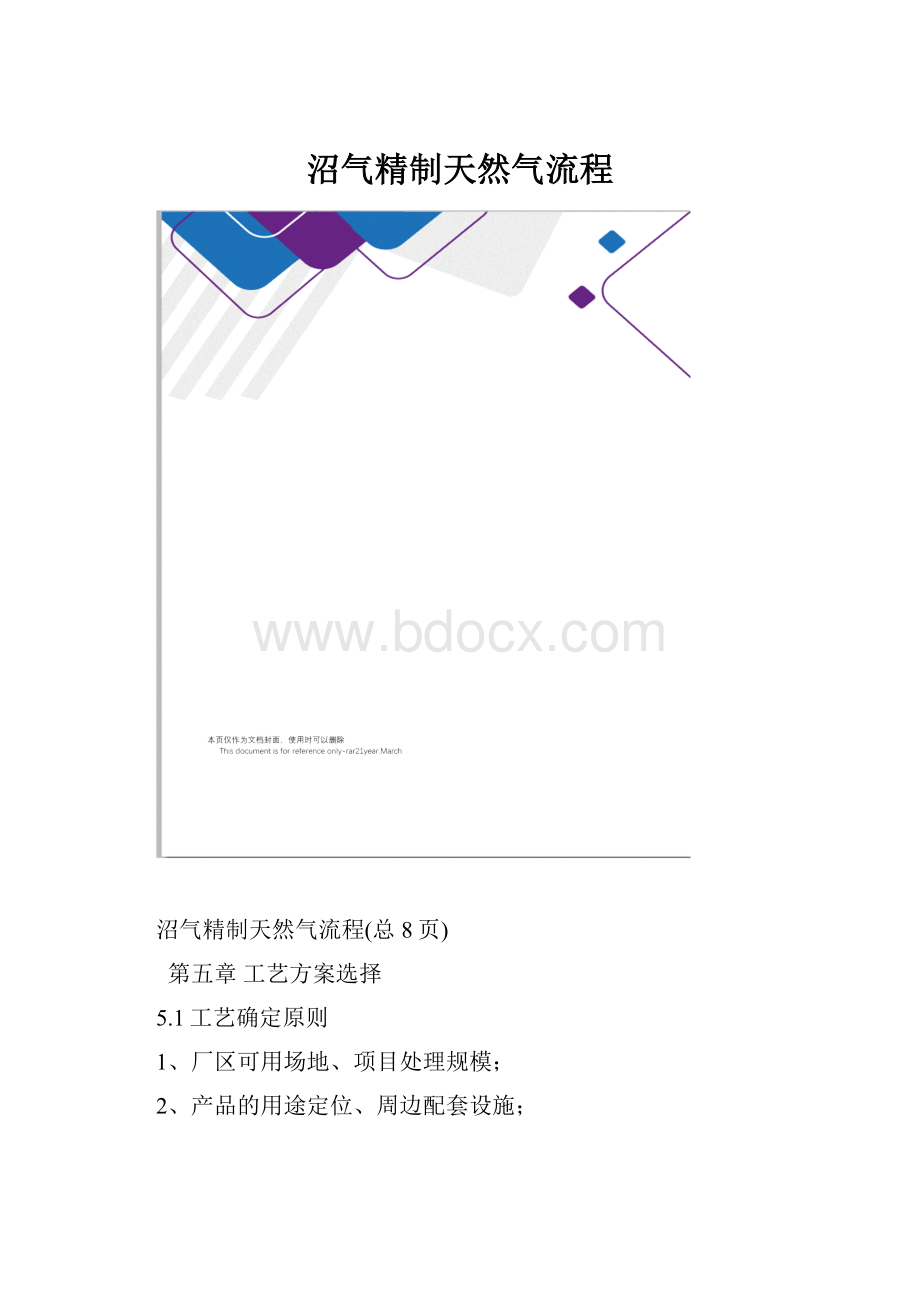 沼气精制天然气流程.docx