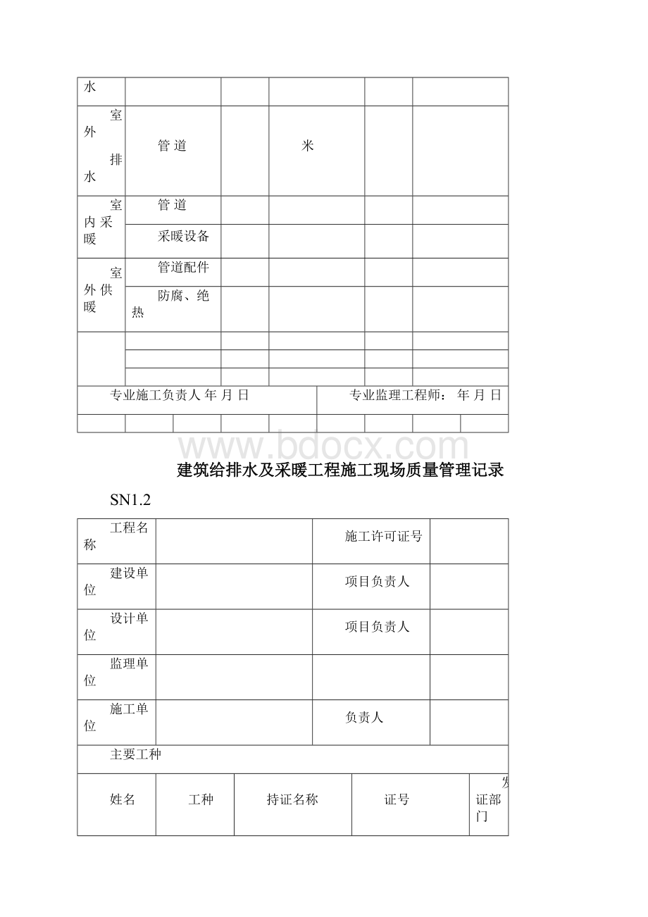 室外给排水管网验收资料.docx_第2页