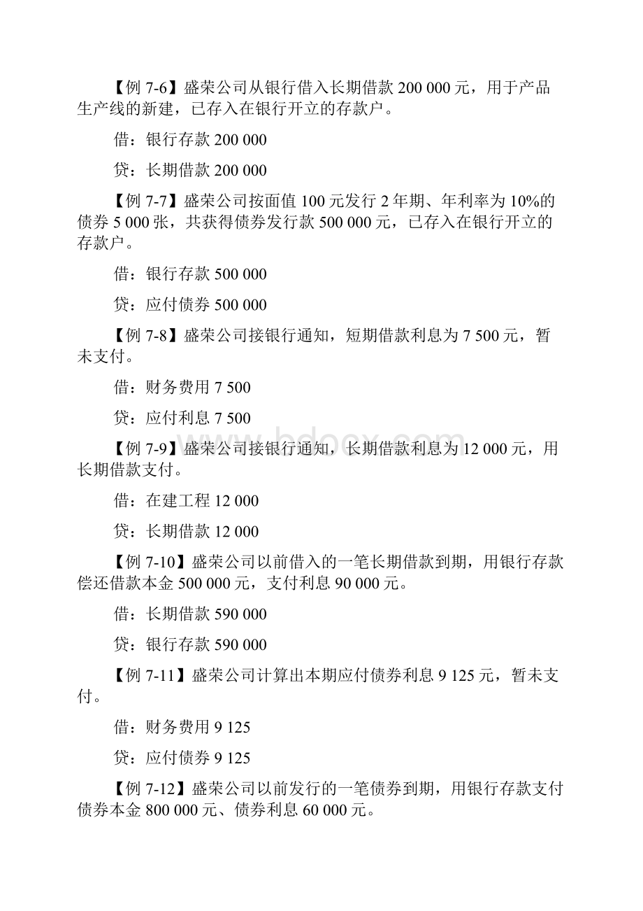 资料第七章一般企业主要交易和事项的账务处理例题讲解版.docx_第2页