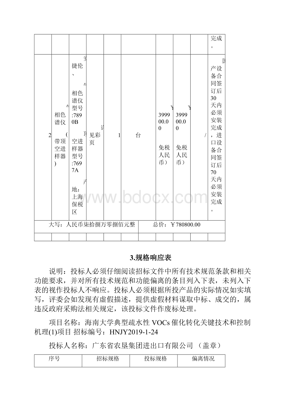 2开标一览表.docx_第2页