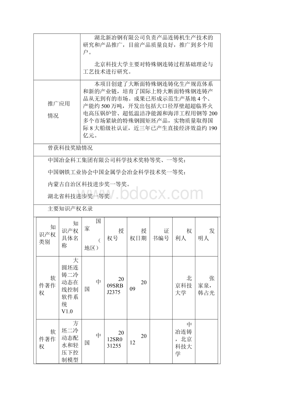 高品质特殊钢大断面连铸关键技术和装备开发与应用.docx_第3页