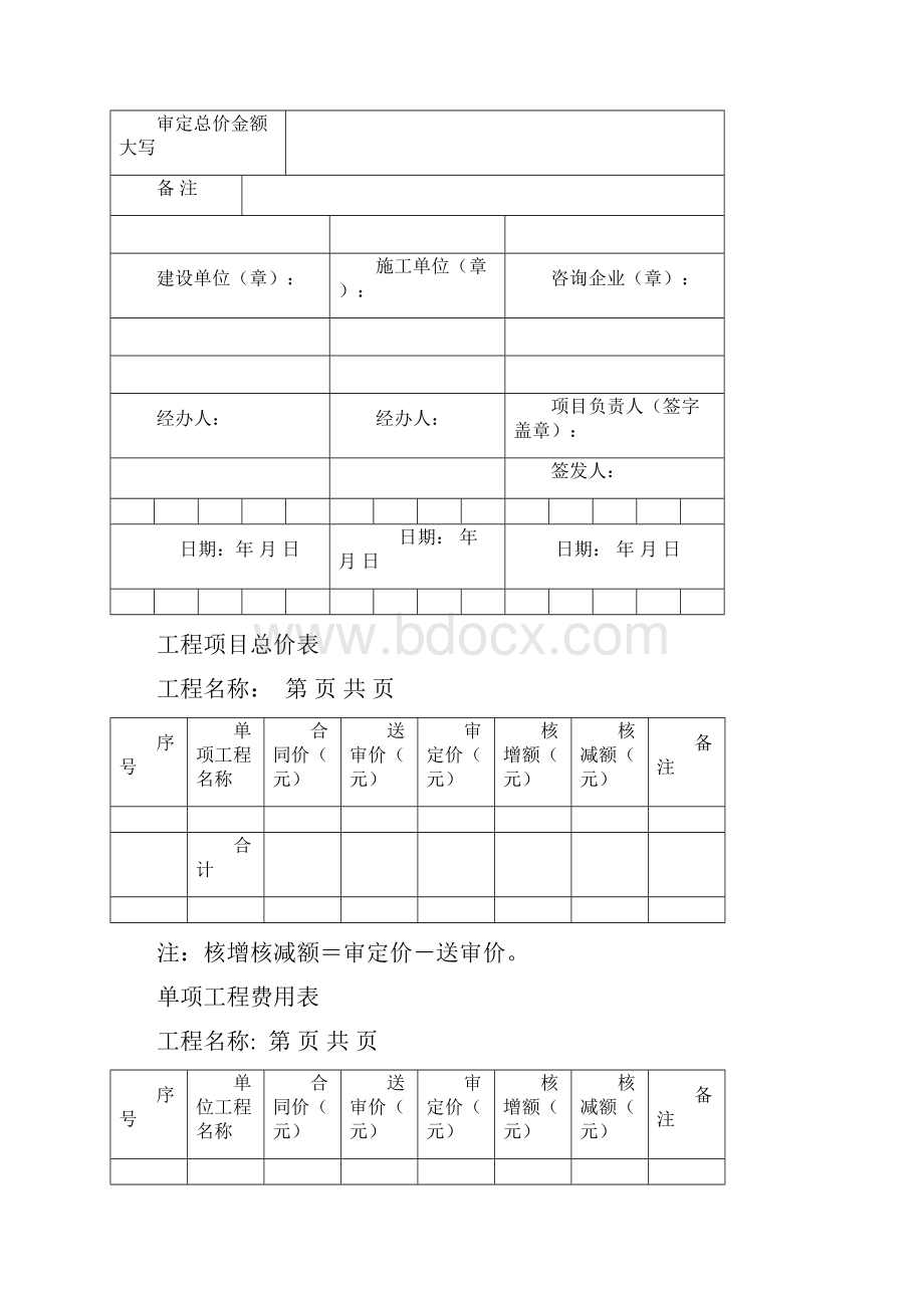 工程结算书审核格式.docx_第3页