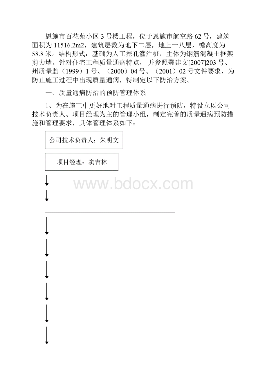 住宅工程质量通病防治专项方案百花苑.docx_第3页