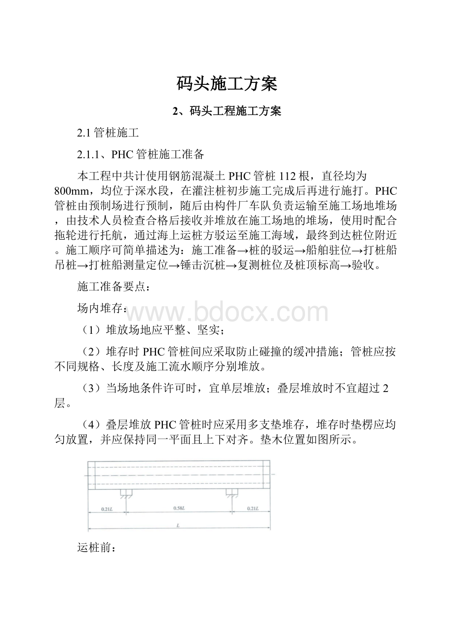 码头施工方案.docx_第1页