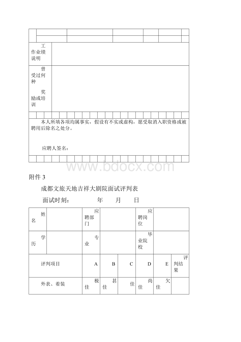 人事管理制度所有附表.docx_第3页