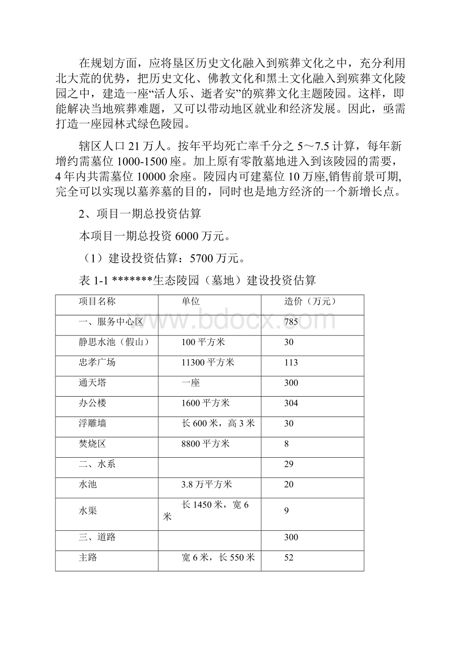 某生态陵园墓地可行性研究报告.docx_第3页