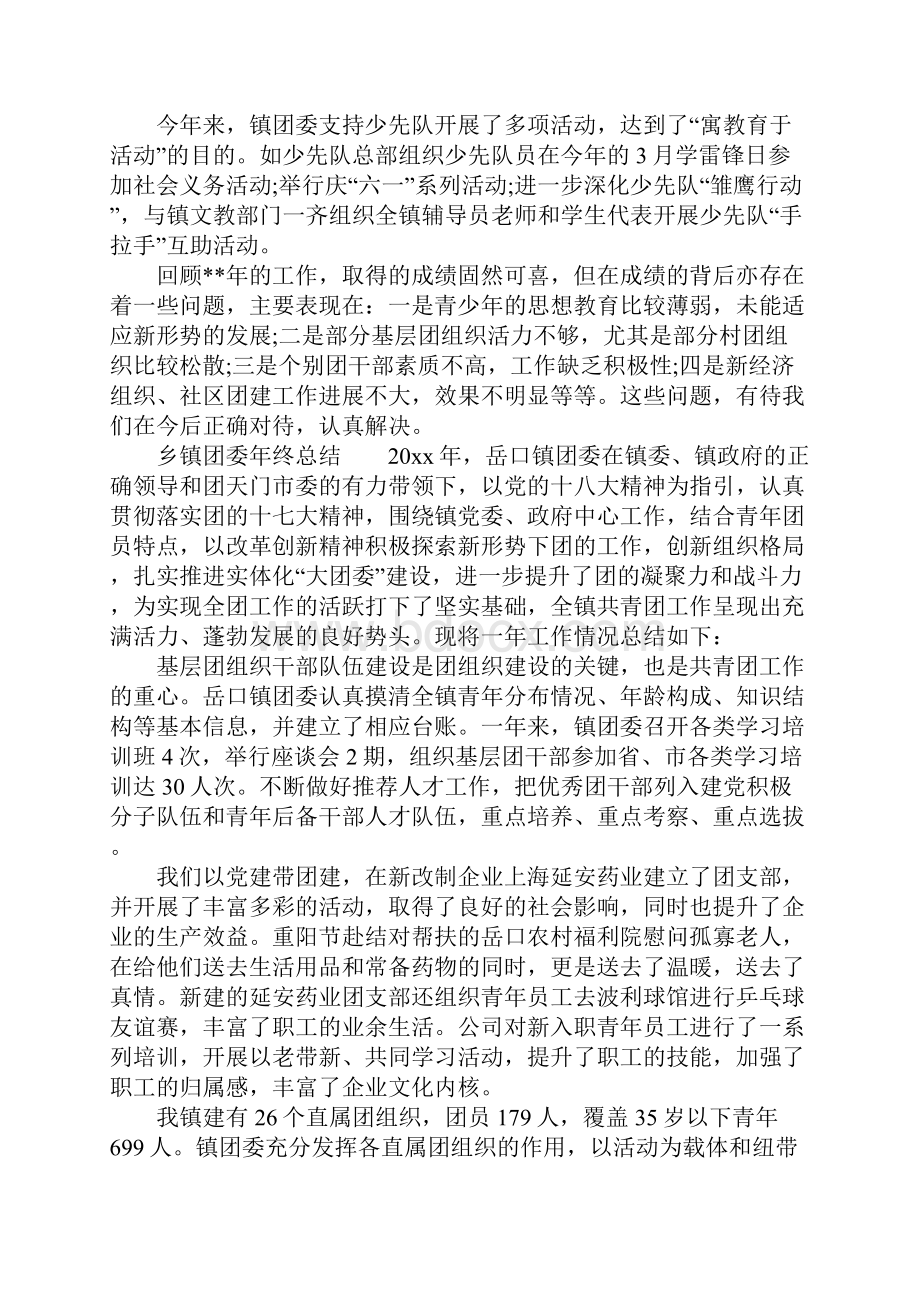 乡镇团委年终总结.docx_第3页