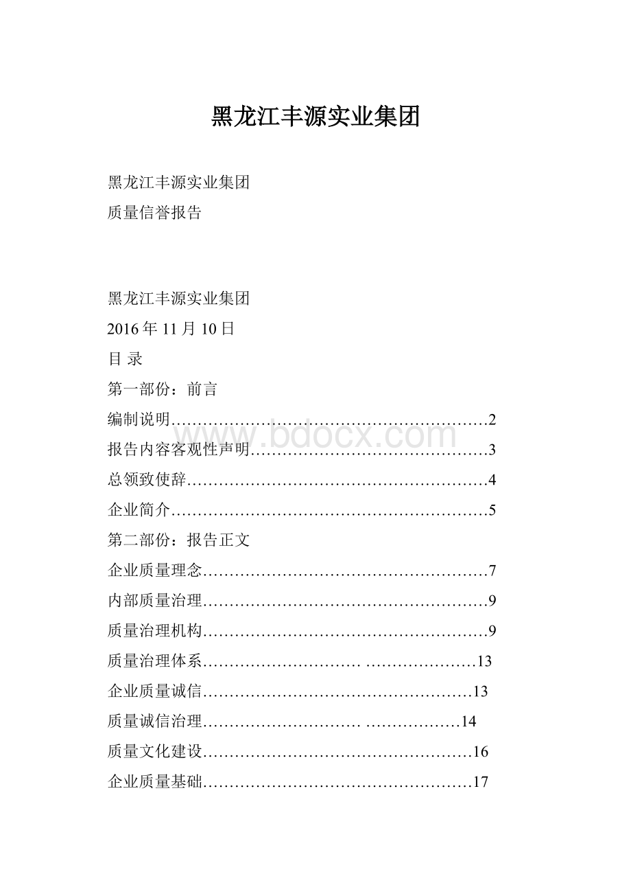 黑龙江丰源实业集团.docx_第1页