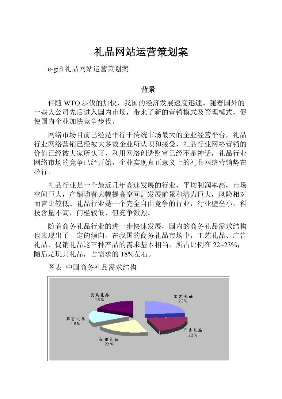 礼品网站运营策划案.docx_第1页