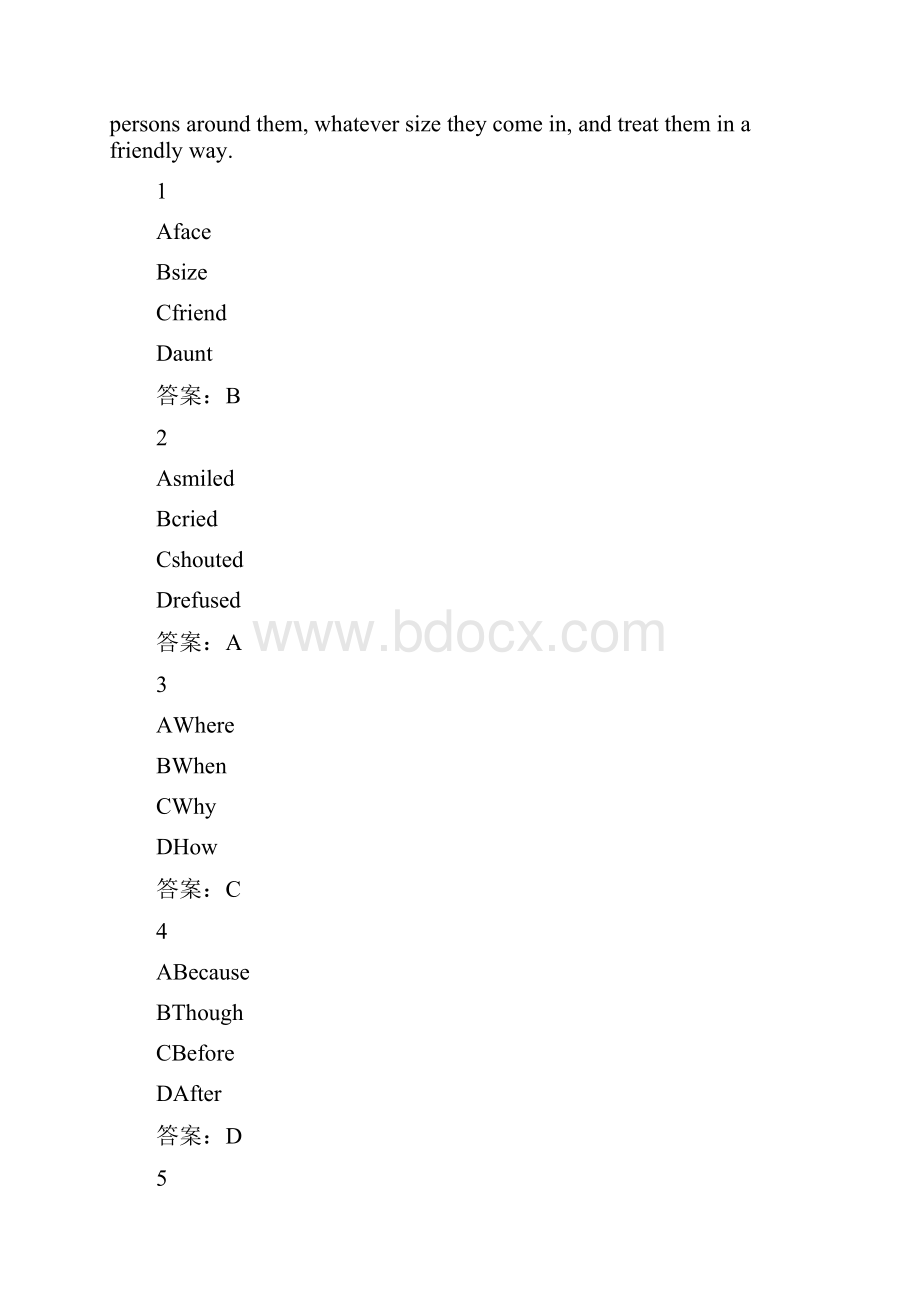 初二英语下学期期末考前练习完形填空附解析.docx_第2页