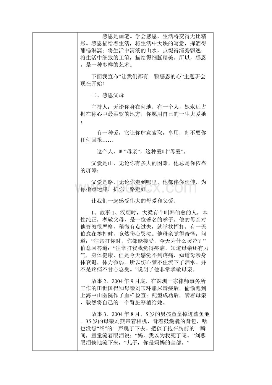 中学生主题班会活动记录集锦.docx_第3页