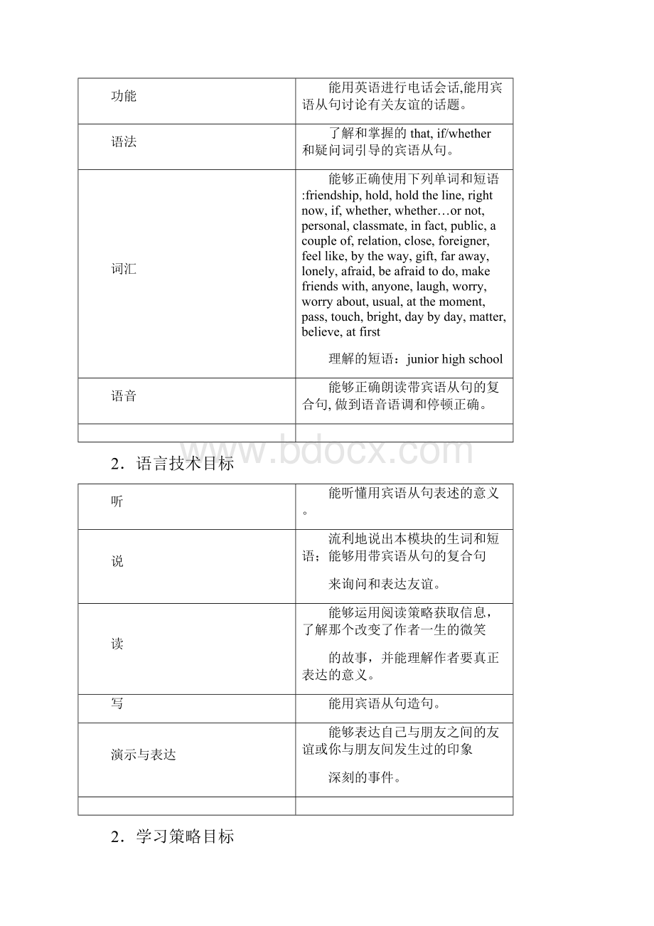 八年级英语下Module2Unit3教案外研版.docx_第2页