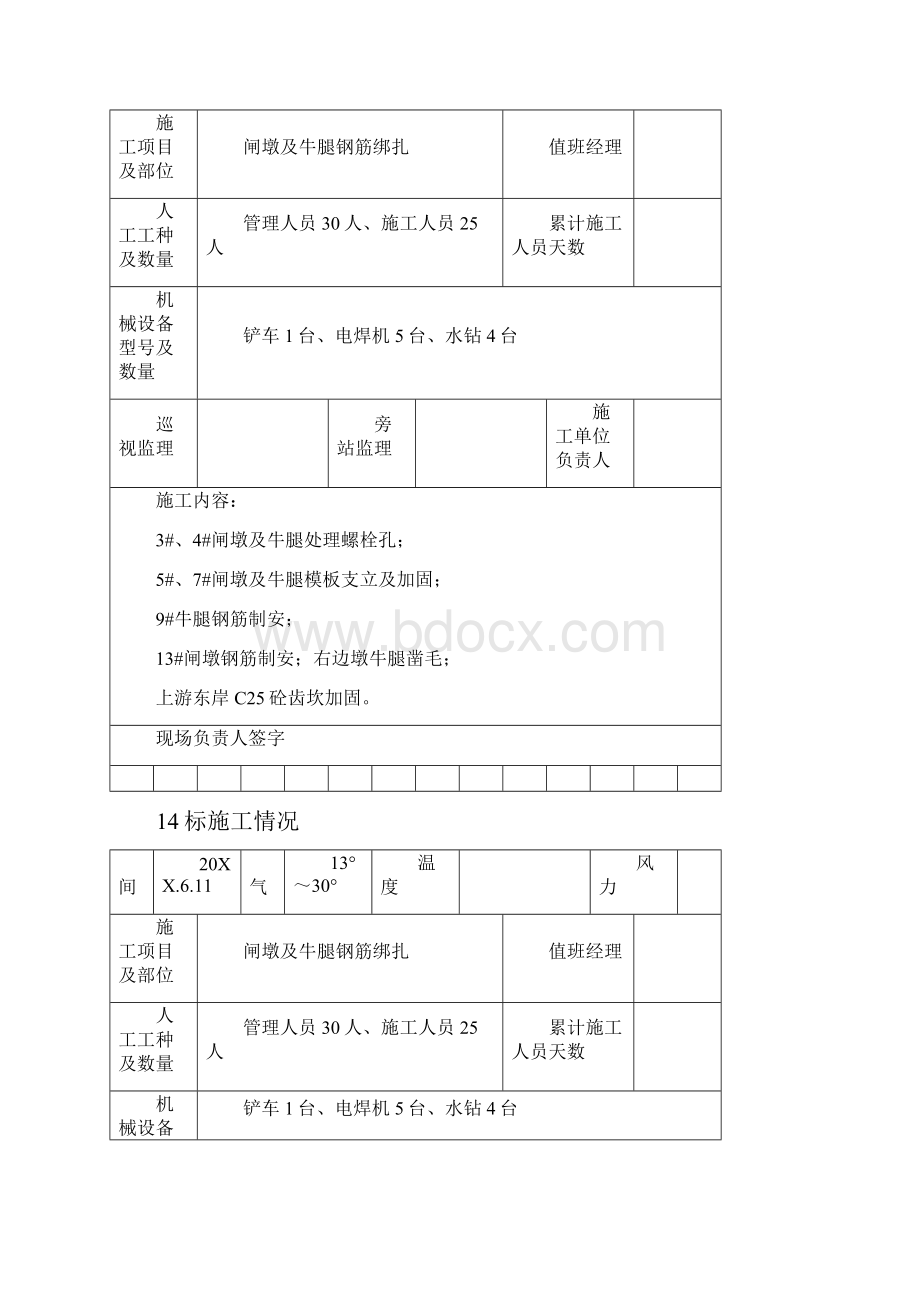 水利施工现场统计表.docx_第2页