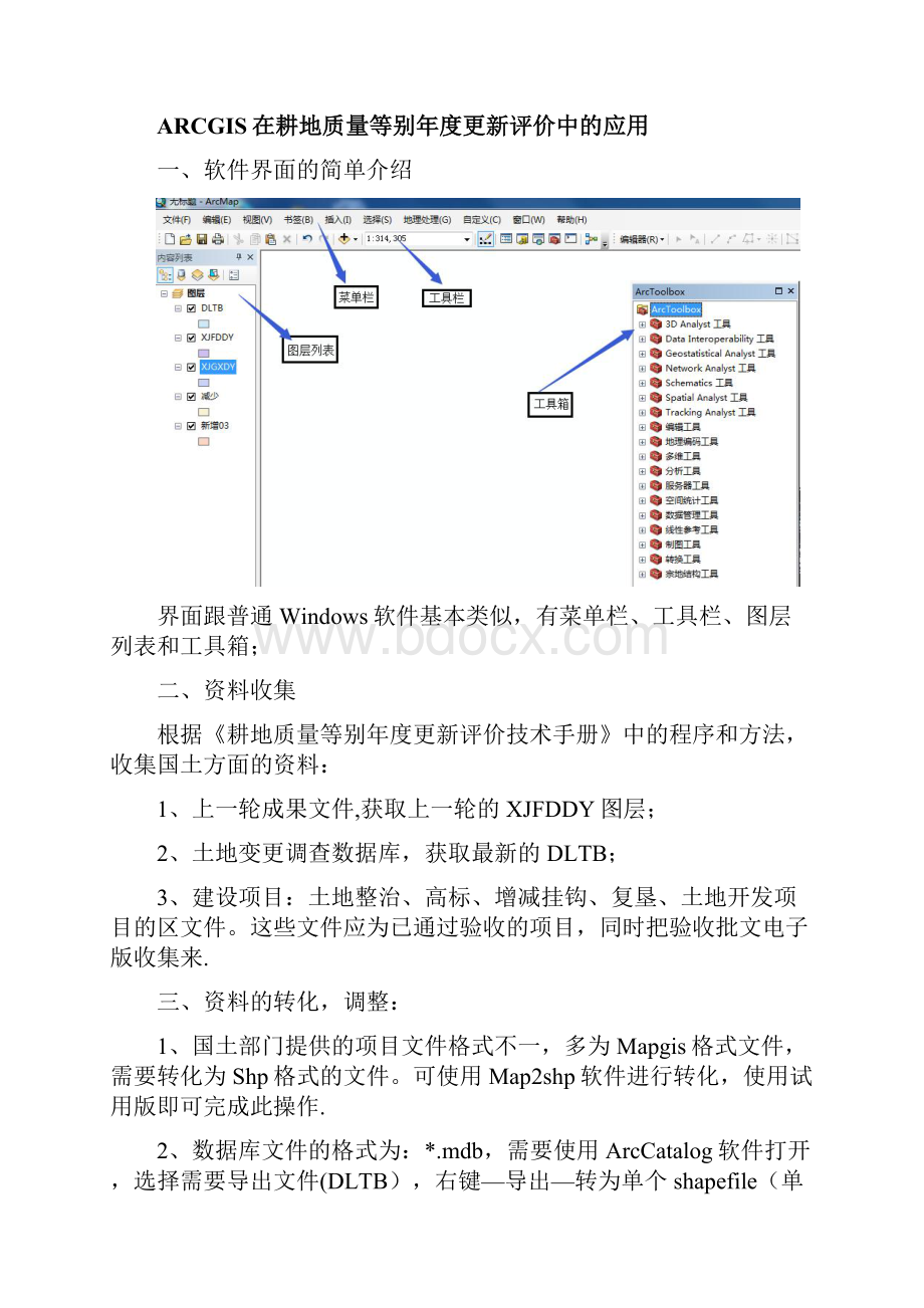 ARCGIS在耕地质量等别年度更新评价中的应用.docx_第2页