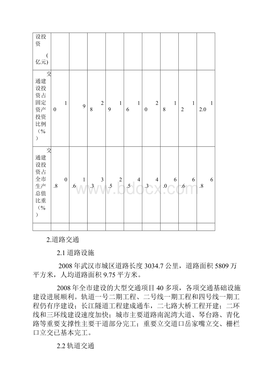 武汉市交通发展报告.docx_第3页