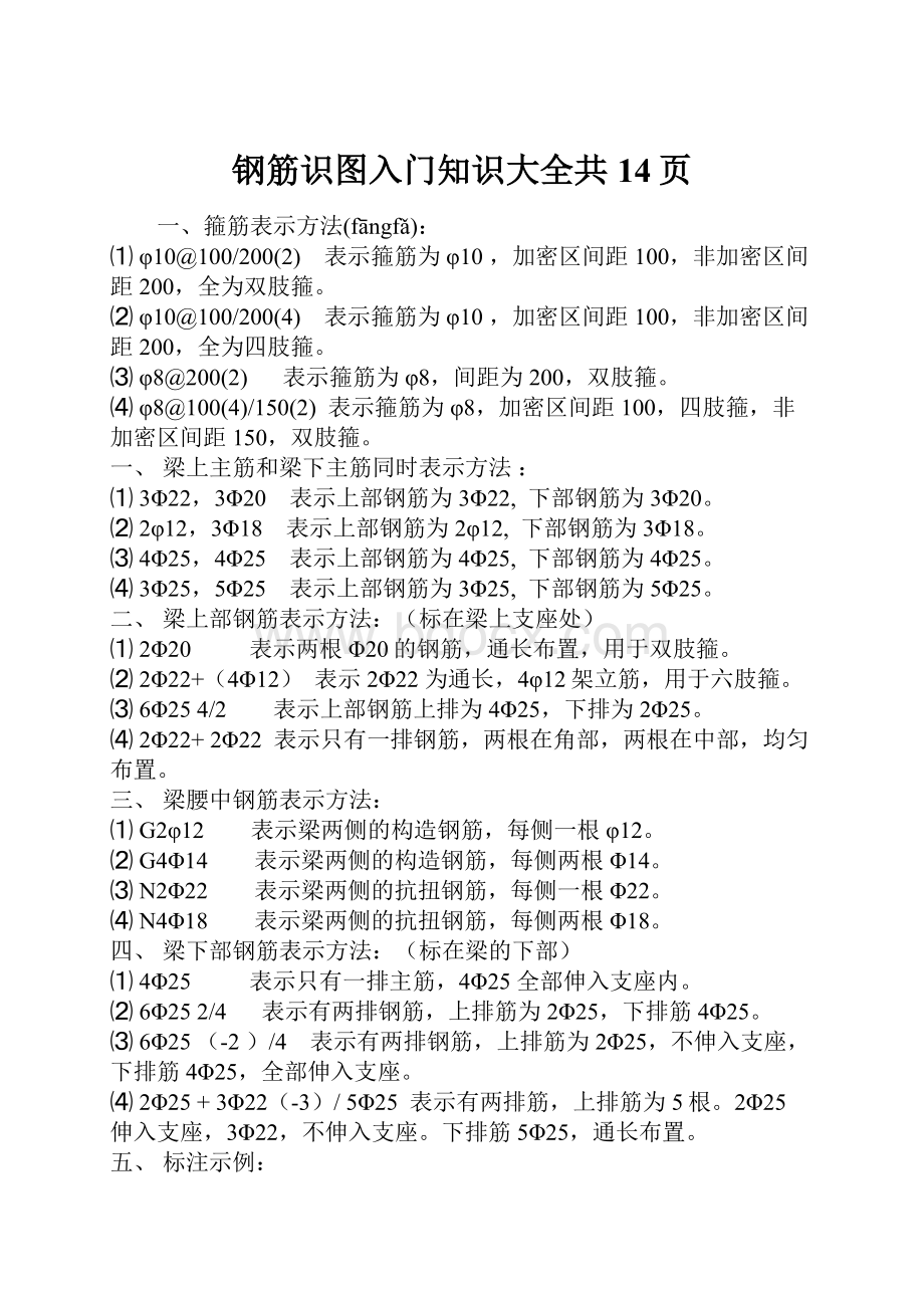 钢筋识图入门知识大全共14页.docx_第1页